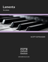 Lamenta piano sheet music cover